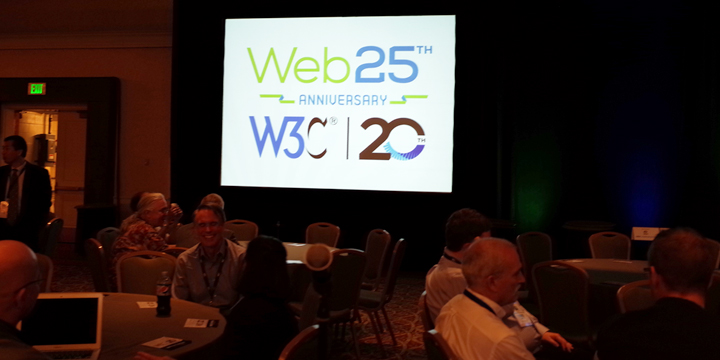 W3C20周年記念シンポジウム会場の様子