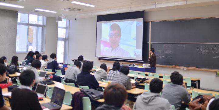 神奈川工科大学授業の様子