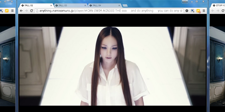 安室奈美恵の最新ミュージックビデオ
