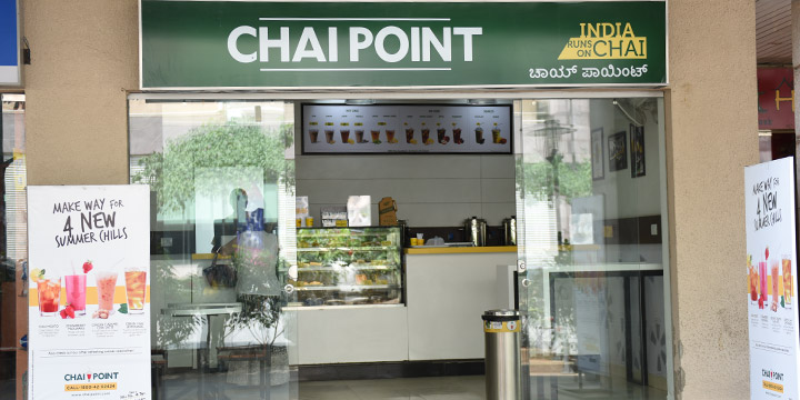 インドのチェーン型チャイ店舗
