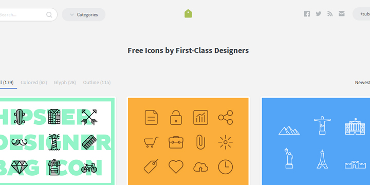 商用利用ok 無料のアイコンセットが手に入る Iconstore Webデザイン Webデザイナースクール