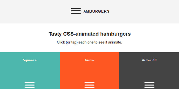 アニメーション付きハンバーガーメニューを作るなら Hamburgers Webデザイン Webデザイナースクール