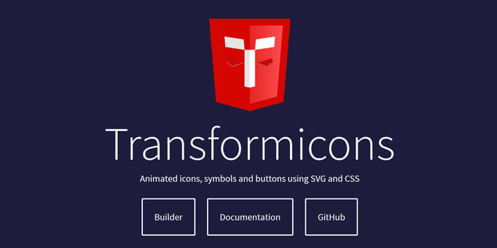 アニメーションアイコンが手軽に作れる「Transformicons」
