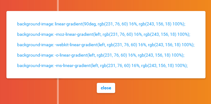 Blend | CSS3グラデーションコード
