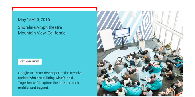 Google I/O 2016　Webデザイン