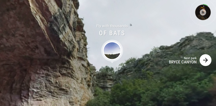 Google Arts & Culture "The Hidden Worlds of the National Parks"