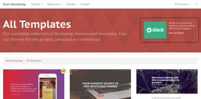 Start Bootstrap