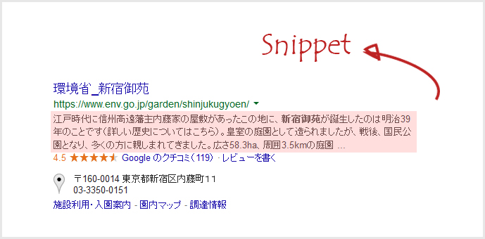 スニペットとは