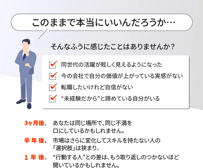 このままで本当いいんだろうか…